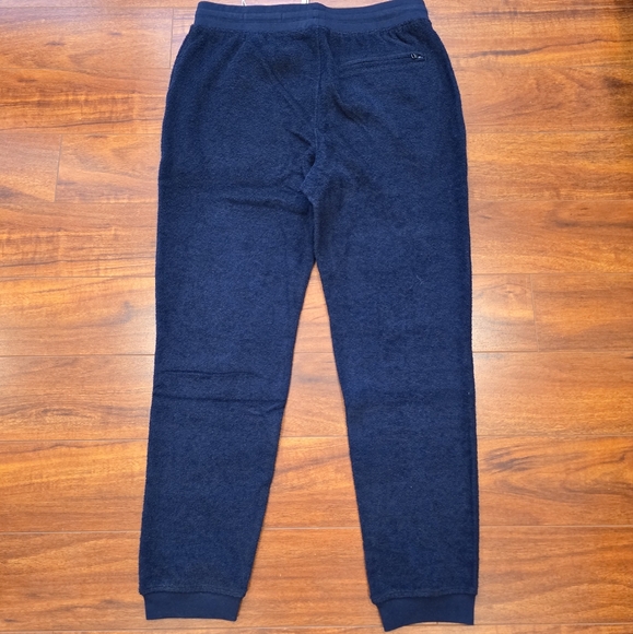 Outerknown Men's Hightide Terry Cloth Sweatpants Joggers Navy Size Medium - Picture 3 of 10